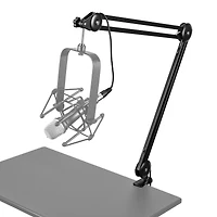 Zoom LiveTrak L-8 Mixer Bundle with 4x Rode Pod Mics with Desk Arm Stand, 4x Headphones, Includes Headphones