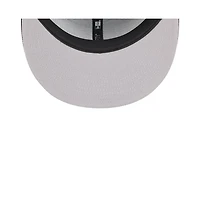 New Era Men's Black Chicago Bulls Jersey Hook Statement Edition 9FIFTY Snapback Hat