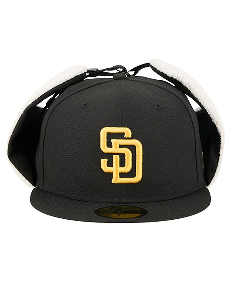 New Era Men's Brown San Diego Padres Dog Ear Classic 59FIFTY Fitted Hat