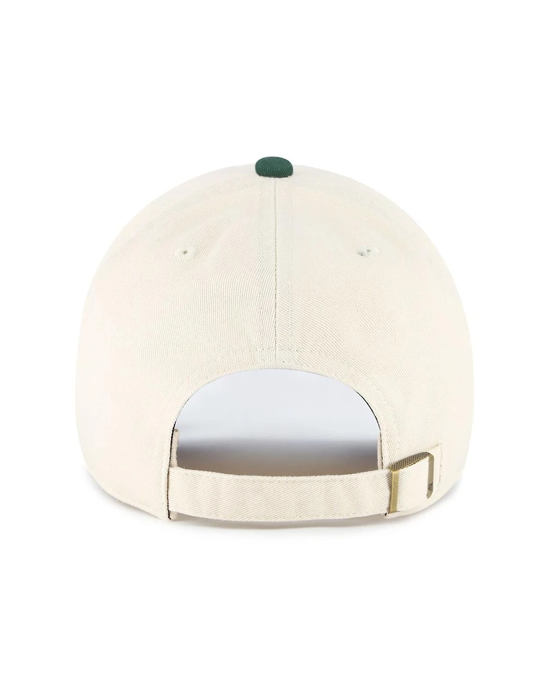 '47 Brand Men's Natural Green Bay Packers Windham Clean Up Adjustable Hat