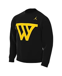 Jordan Men's Black Golden State Warriors Statement Edition Sweatshirt