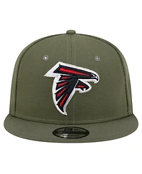 New Era Men's Olive Atlanta Falcons Main 9FIFTY Snapback Hat