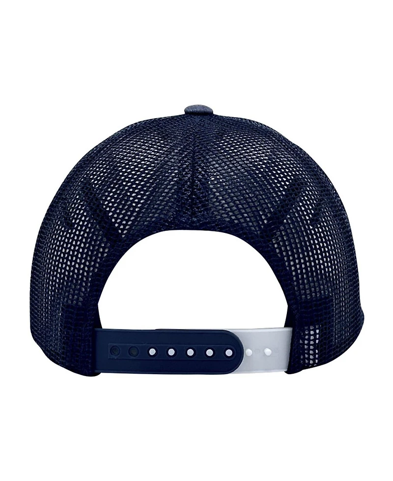 1863FC Men's Navy Manchester City Badge Nightshift Adjustable Hat