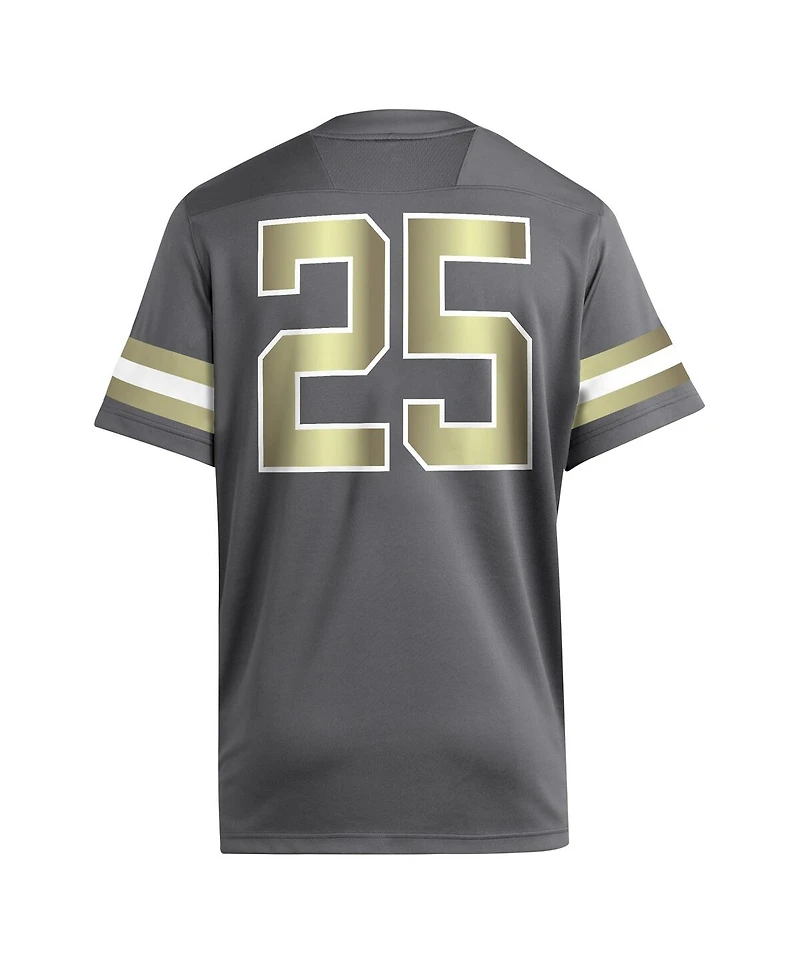 Adidas Men's 25 Gray Georgia Tech Yellow Jackets Premier Jersey