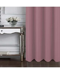 Rt Designer Collection Cindy Textured 2 Pack Grommet Curtain Panel 36" x 84" Rose