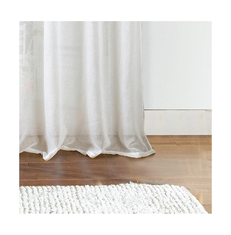 Rt Designers Collection Astro Textured Rod Pocket Curtain Panel 54" x 90