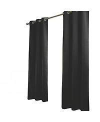 Rt Designer Collection Anchorage Blackout Luxurious Modern Curtain Panel Pair