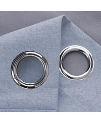 Rt Designers Collection Boden 100% Blackout Grommet Curtain Panel 54" x 90" Sky Blue