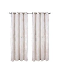 Rt Designer Collection Hailey Halo Foil Blackout Curtain Panel