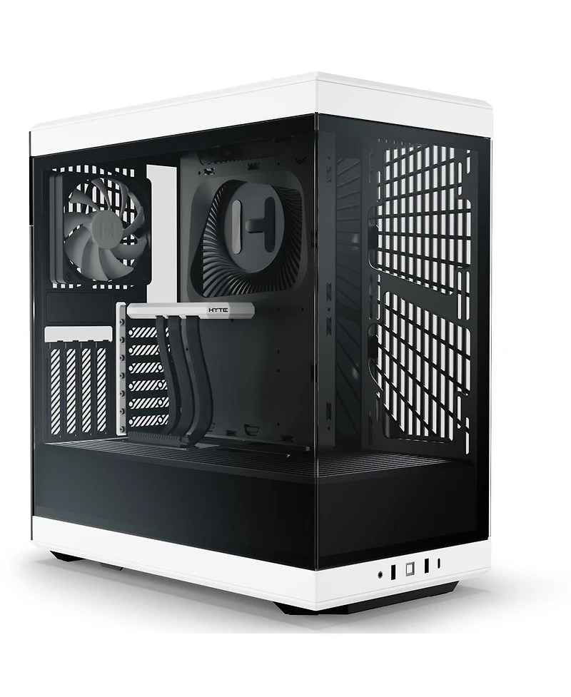 Hyte Y40 S-Tier Aesthetic Panoramic Tempered Glass Atx Mid-Tower Gaming Computer Case