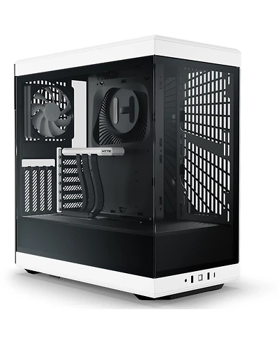 Hyte Y40 S-Tier Aesthetic Panoramic Tempered Glass Atx Mid-Tower Gaming Computer Case