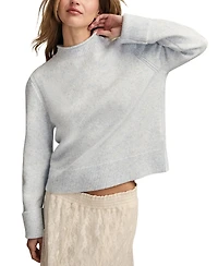 Lucky Brand Women's Cloud Soft Roll Neck Sweater