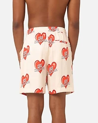 The Anti Order Men's 99 Cabana Roaming Hearts Shorts