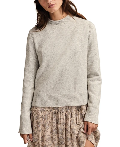 Lucky Brand Women's Cloud Soft Roll Neck Sweater