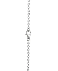 Giani Bernini Primavera Sterling Silver Puff Heart Y Necklace