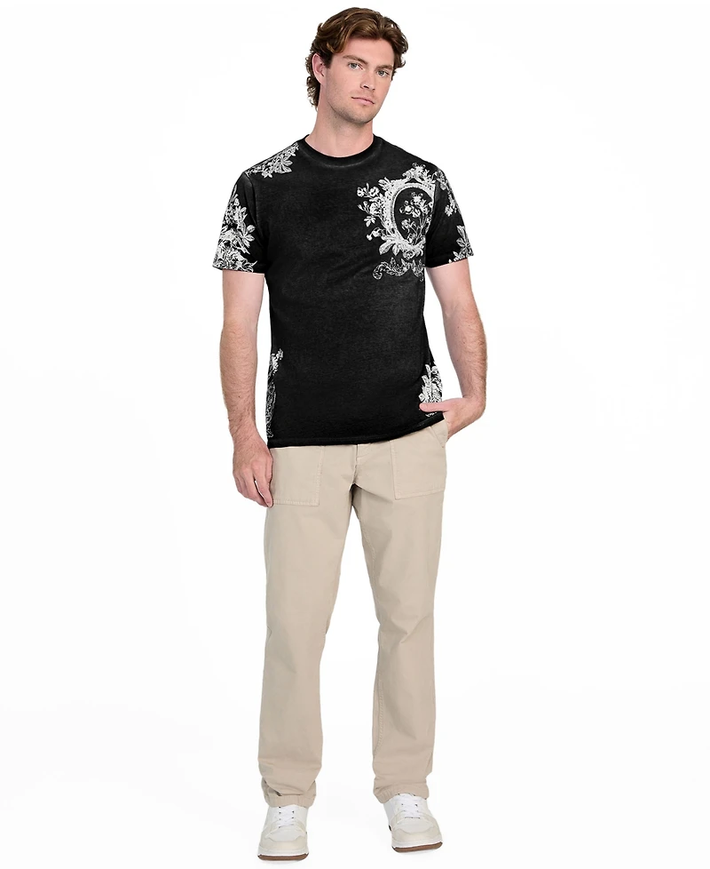 Guess Men's Floral T-Shirt