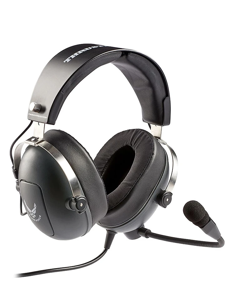 Thrustmaster T.Flight U.s. Air Force Edition-dts Wired Closed-Back Over-Ear Gaming Headset, Black