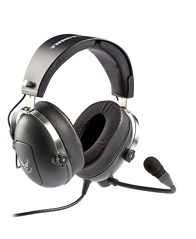 Thrustmaster T.Flight U.s. Air Force Edition-dts Wired Closed-Back Over-Ear Gaming Headset, Black