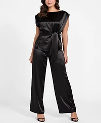 Guess Women's Julie Satin High Rise Pants