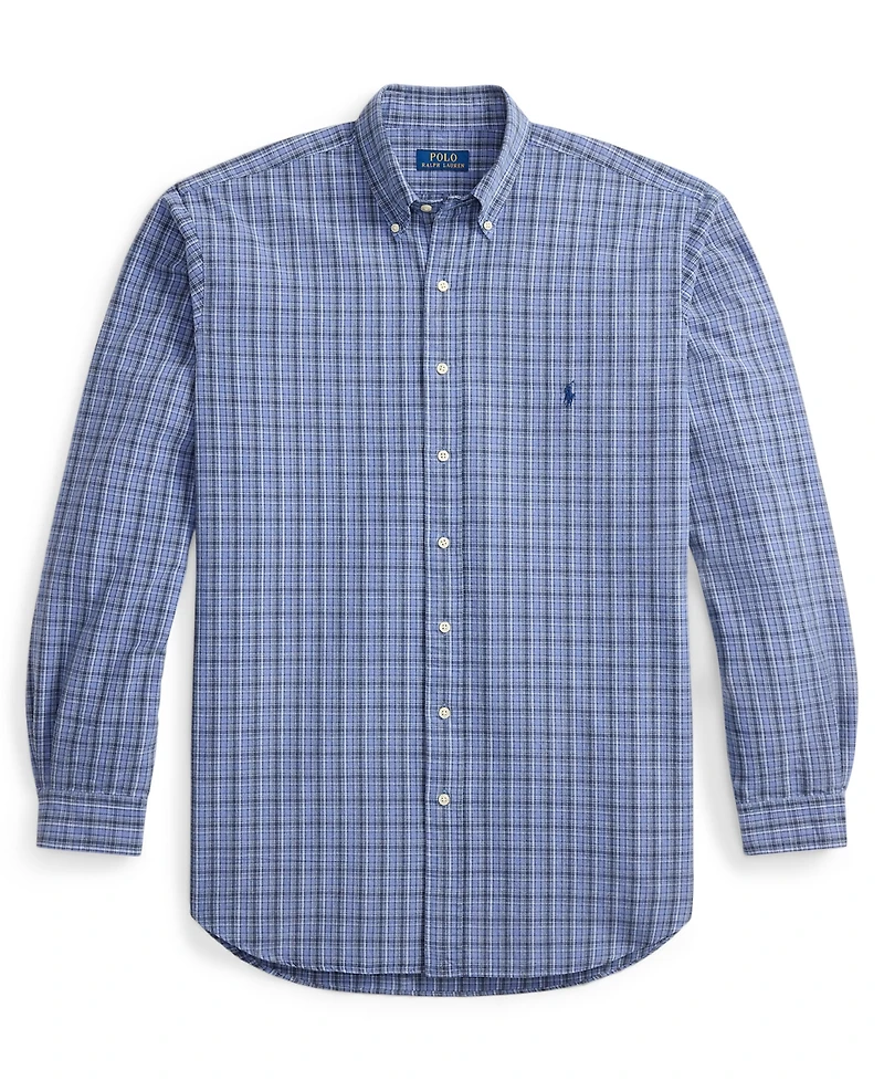 Polo Ralph Lauren Men's Big & Tall Gingham Oxford Shirt