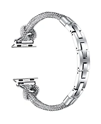 Posh Tech Serena Faux Tennis Bracelet Band for Apple Watch, Fits All Apple Watch Models