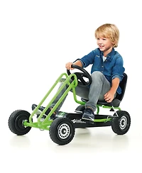 hauck Lightning Ergonomic Pedal Ride On Go Kart Toys for Boys and Girls