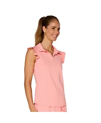 G Lifestyle Clothing Women's Ruffle Sleeve Top