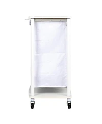 Household Essentials 3-Bag Laundry Sorter, White