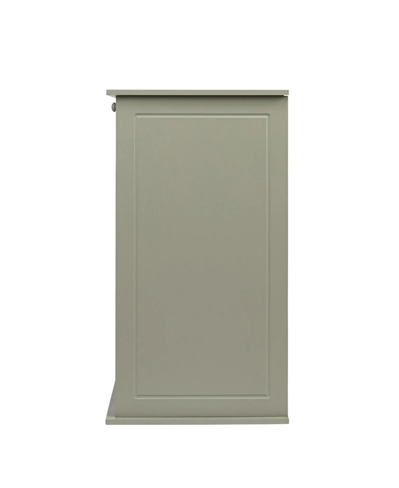 Household Essentials Tilt-out Cabinet Laundry Sorter with Shutter Front