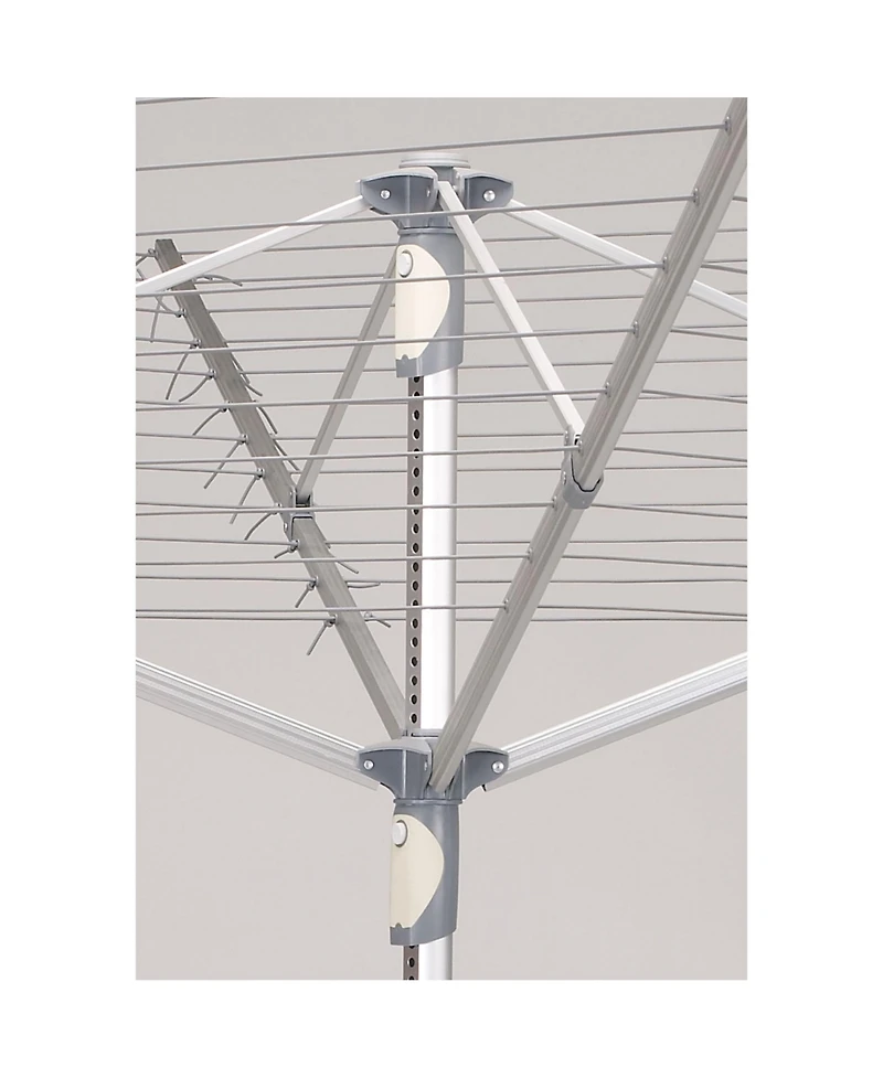 Household Essentials Umbrella Clothesline Dual Height Dryer, 192 Feet of Hanging Line