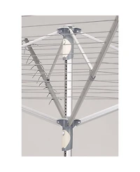 Household Essentials Umbrella Clothesline Dual Height Dryer, 192 Feet of Hanging Line