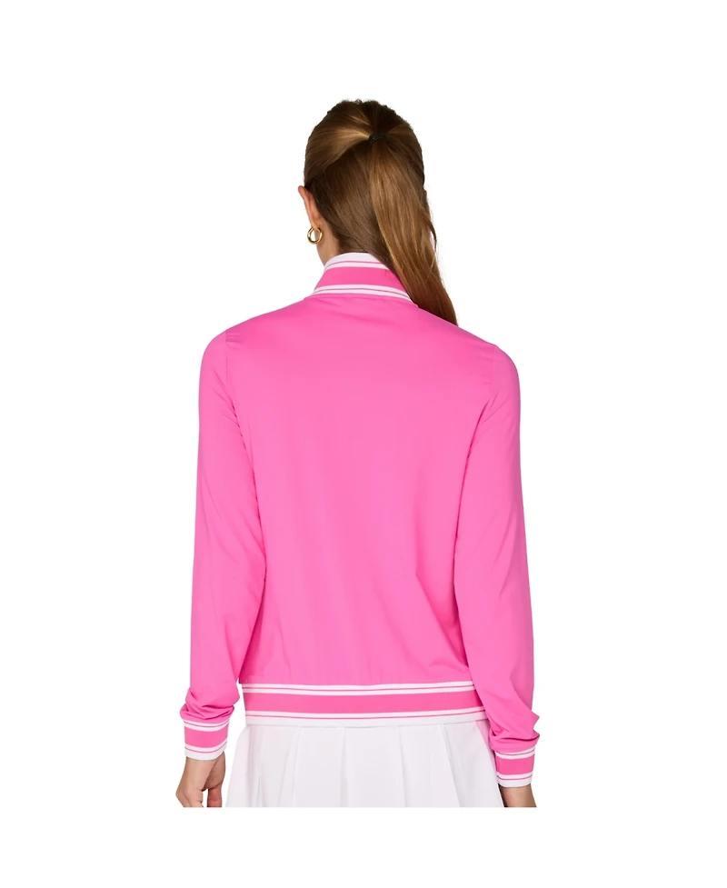 G Lifestyle Clothing Women's Rib Trim Jacket