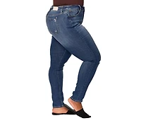 Slink Jeans Women's Denim High Rise Skinny in 31" Inseam - Lydia