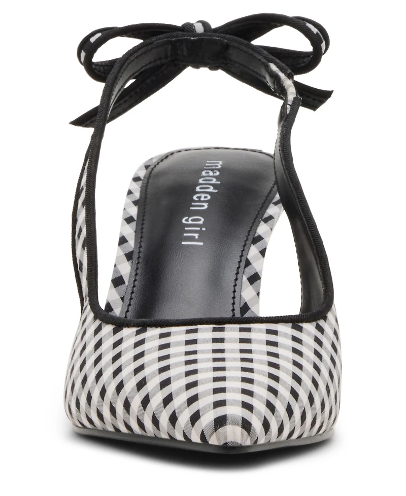 Madden Girl Women's Bizzy Slingback Bow Pumps