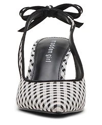 Madden Girl Women's Bizzy Slingback Bow Pumps