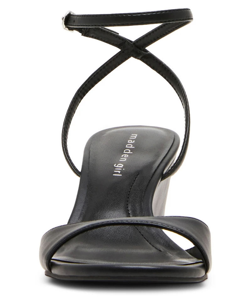 Madden Girl Women's Lainey Two-Piece Wedge Sandals