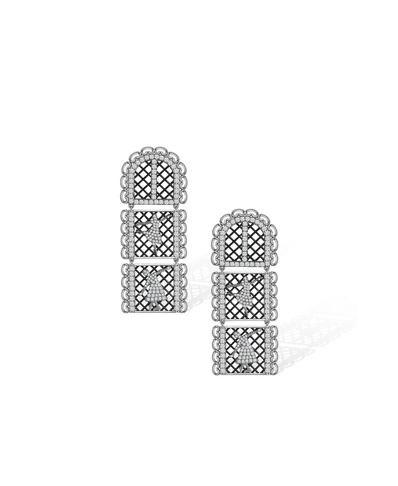 Retro Chic Doll Earrings