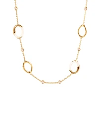 Retro Chic Time Ripples Necklace