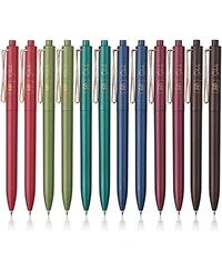 Mr. Pen Retractable Gel Pens, 12 Pack, Black Ink Gel Pen Fine Point
