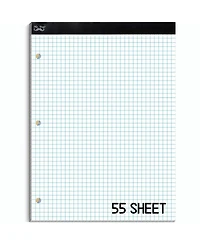 Mr. Pen Graph Paper, Grid Paper Pad, 4x4 (4 Squares Per Inch),