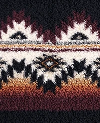 Wrangler Mountain Fog Printed Sherpa Throw, 50" x 70"