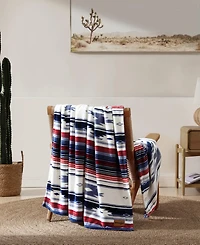 Wrangler Americana Printed Ultra Soft Plush Fleece Throw, 50" x 70"