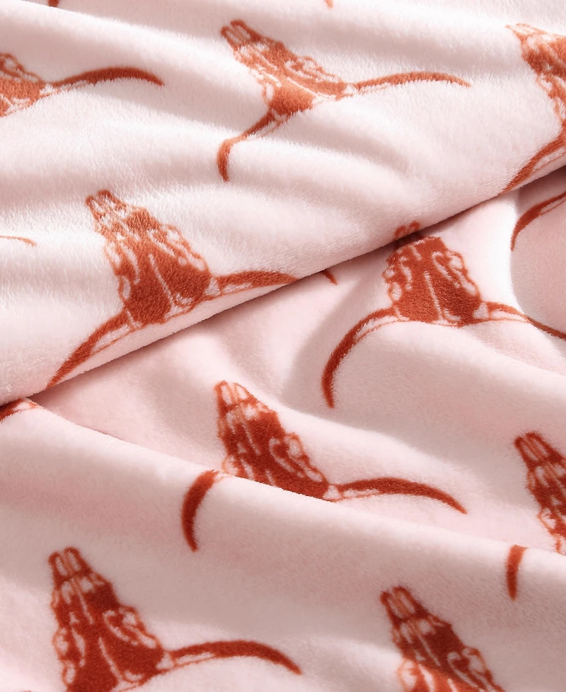 Wrangler Printed Ultra Soft Plush Fleece Throw, 50" x 70"