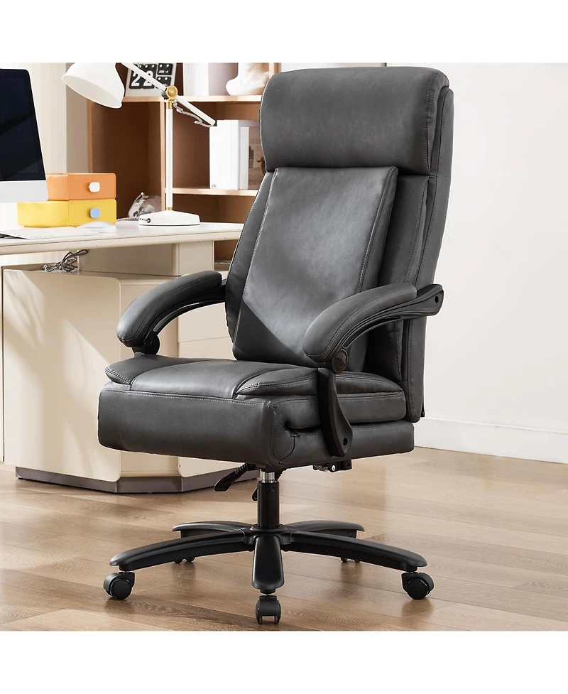 Dyhome Kitchen Chairs Mid-Century Modern Dining Chairs Set of 2, Kitchen Dining Room Chairs