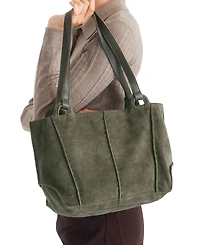 The Sak Los Feliz Leather Zipper Satchel Bag