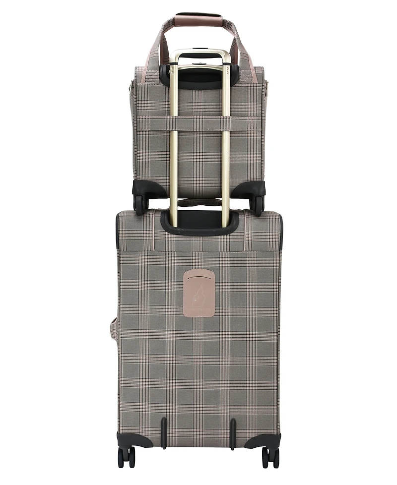 London Fog Brentwood Iv 15" 4 Wheel Under the Seat Bag