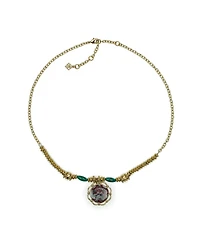 Patricia Nash Gold Plated Large Pendant Necklace