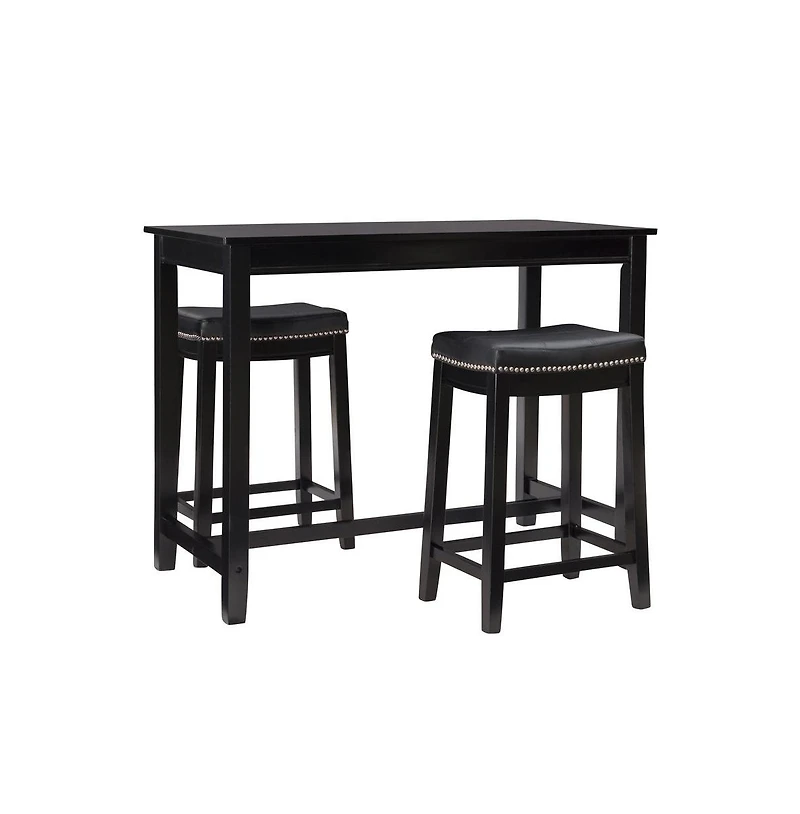 Linon Claridge 3Pc Counter Set