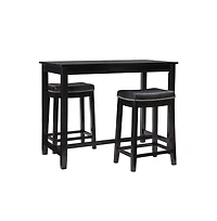 Linon Claridge 3Pc Counter Set