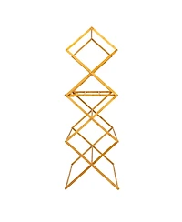 Household Essentials Bamboo Oversized Clothes Drying Folding Rack